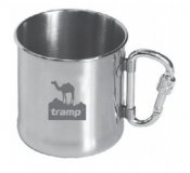 Посуда Tramp  TRC-012 кружка с карабином 300 мл - купить, цена, отзывы, обзор.