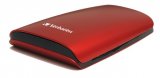 Verbatim 47583 (2.5 Portable Hard Drive USB 2.0 320GB Red) -    