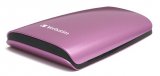 Verbatim 47586 (2.5 Portable Hard Drive USB 2.0 320GB Pink) -    