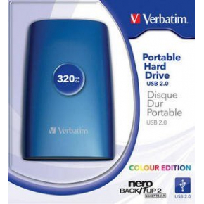 47584 (2.5 Portable Hard Drive USB 2.0 320GB Blue)